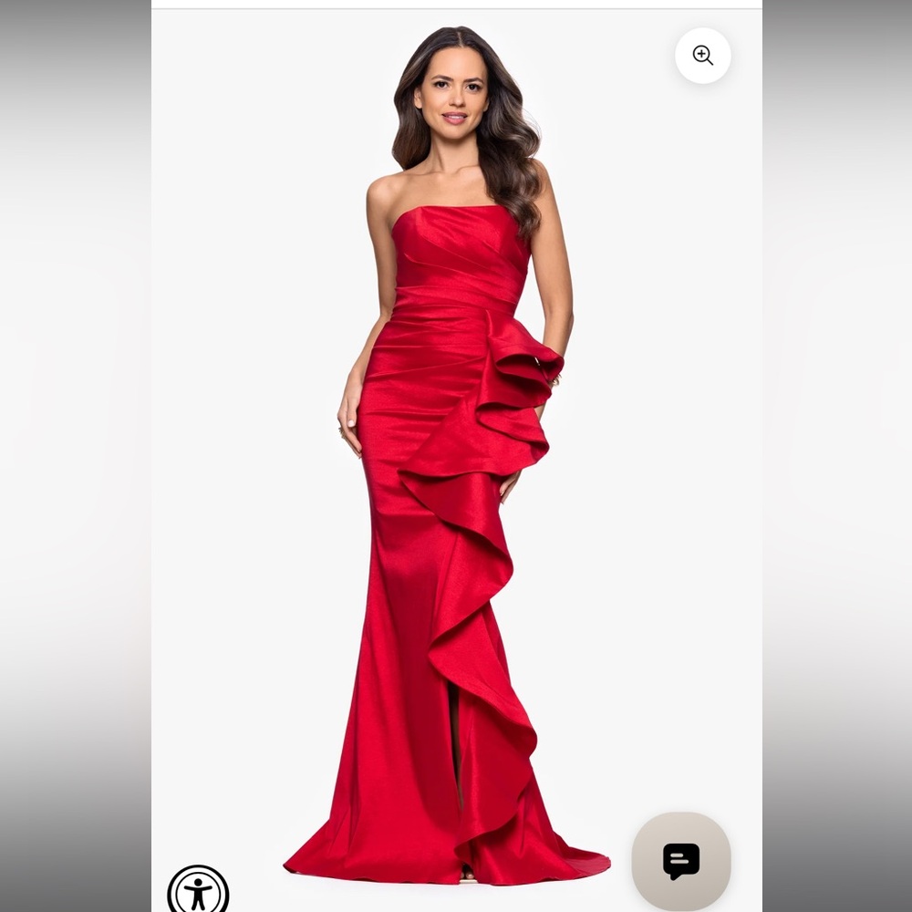 Betsy Adam Red Dress